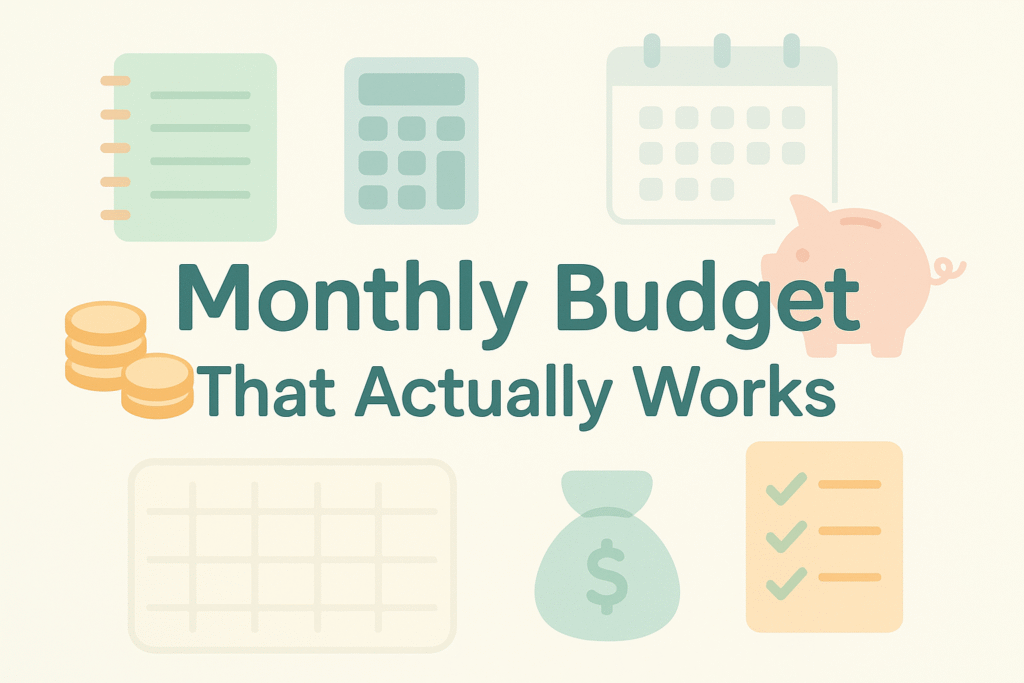 How to Create a Monthly Budget That Actually Works