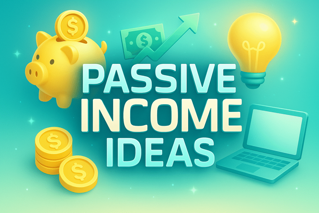 Passive Income Ideas You Can Start Today (Beginner-Friendly Guide)