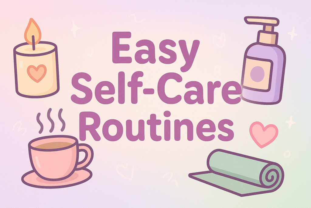 Easy Self-Care Routines for Busy People