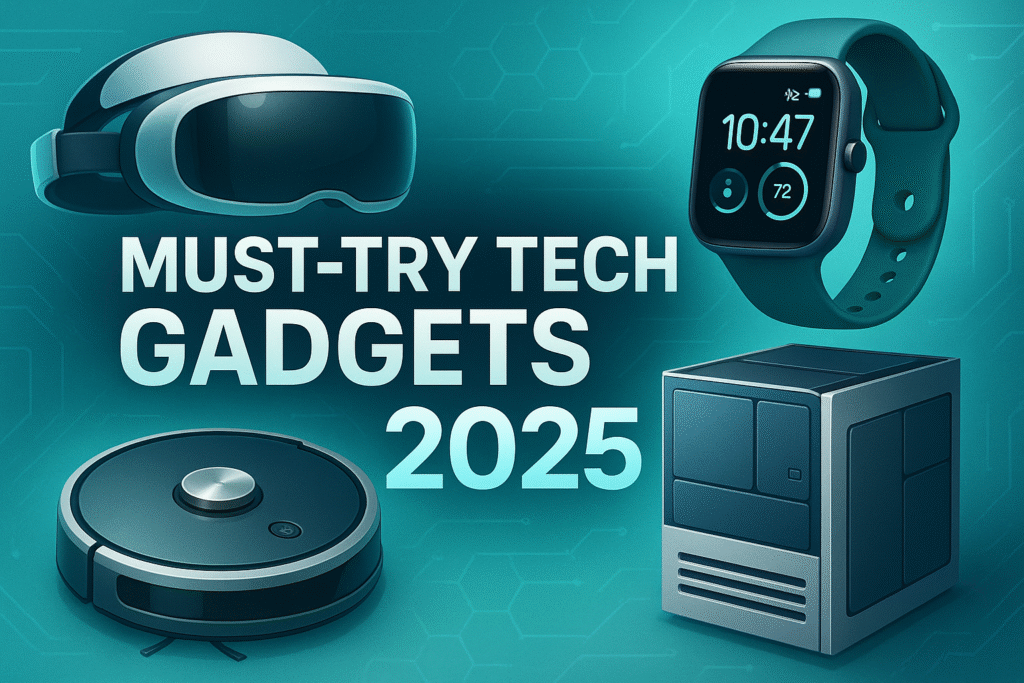 🔌 Latest Tech Gadgets You Must Try in 2025